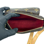Louis Vuitton Vintage Viva Cite PM Monogram Leather Shoulder Bag Pochette Brown — view 9