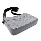 Louis Vuitton Shoulder Bag Monogram Shadow Trio Messenger Crossbody Anthracite — view 3