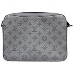 Louis Vuitton Shoulder Bag Monogram Shadow Trio Messenger Crossbody Anthracite — view 2