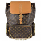 Louis Vuitton Backpack Trio Monogram Canvas Brown Gold