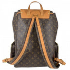 Louis Vuitton Backpack Trio Monogram Canvas Brown Gold — view 2