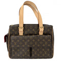 Louis Vuitton Tote Multiplicity Handbag Shoulder Monogram Canvas Brown Gold