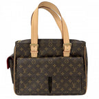 Louis Vuitton Tote Multiplicity Handbag Shoulder Monogram Canvas Brown Gold
