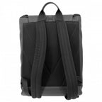 Louis Vuitton Backpack Christopher Slim Leather Black Silver — view 2
