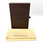 Louis Vuitton Coin Case Monogram Ceinture Pochette Duo Purse Brown Gold — view 7