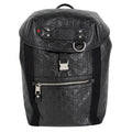 Gucci Backpack Guccissima Black Silver