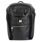 Gucci Backpack Guccissima Black Silver