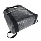 Gucci Backpack Guccissima Black Silver — view 3