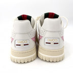 Gucci Sneakers Reweb Low Cut Shoes 35.5 Leather White Pink — view 4