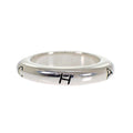 Chanel Logo Ring Wit 925 Sterling Silver