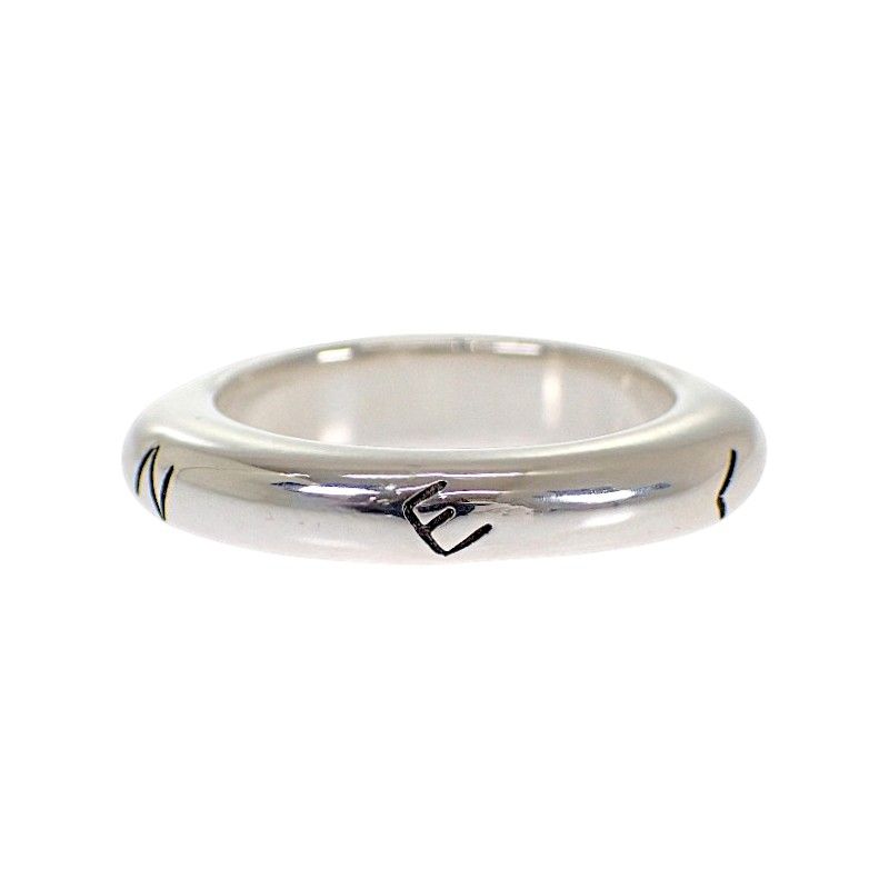 Chanel Logo Ring Wit 925 Sterling Silver