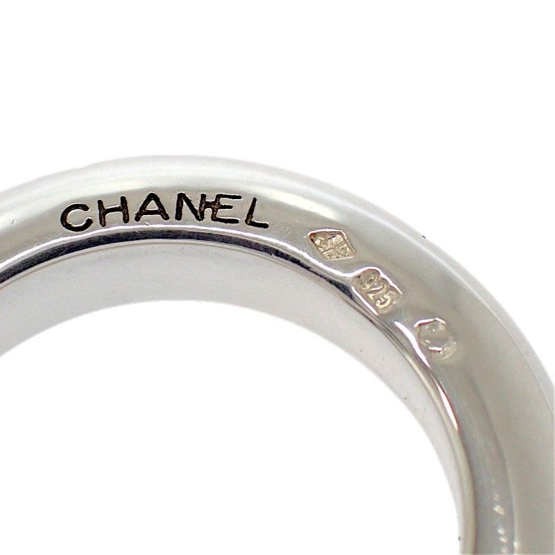 Chanel Logo Ring Wit 925 Sterling Silver