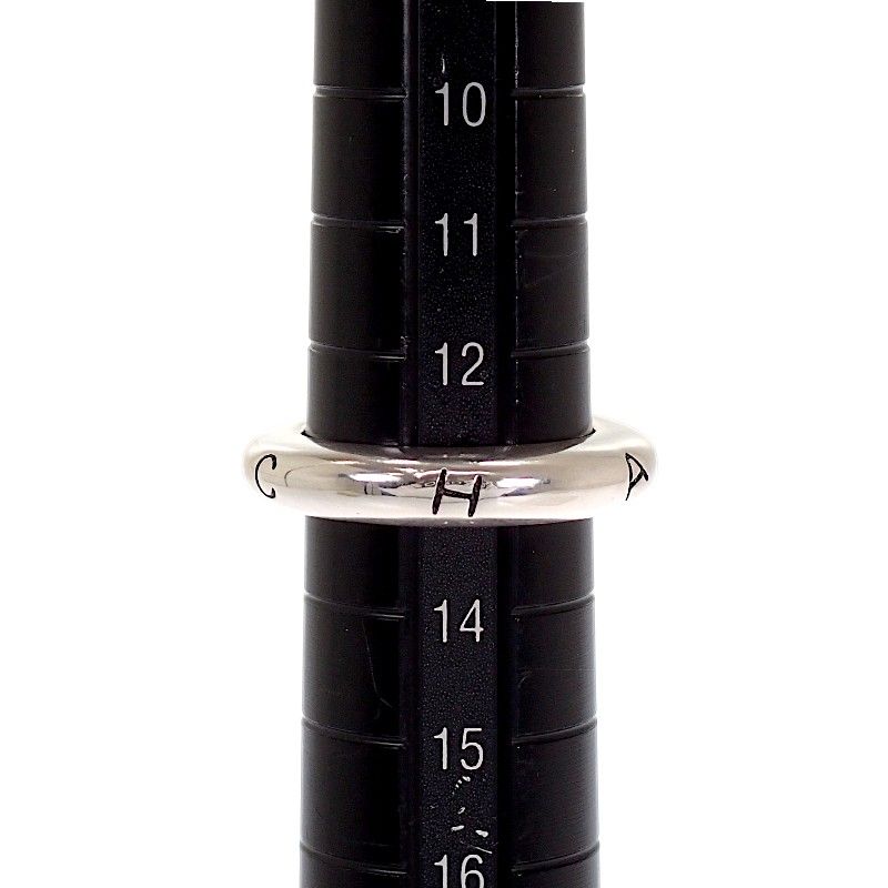 Chanel Logo Ring Wit 925 Sterling Silver