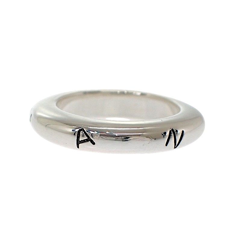 Chanel Logo Ring Wit 925 Sterling Silver