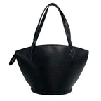 Louis Vuitton Saint Jacques Shopping Epi Leather Tote Shoulder Bag Black — view 3