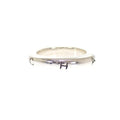 Chanel Logo Ring 925 Sterling Silver Vintage