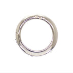 Chanel Logo Ring 925 Sterling Silver Vintage