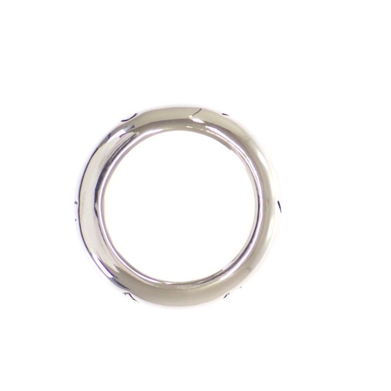 Chanel Logo Ring 925 Sterling Silver Vintage