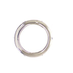 Chanel Logo Ring 925 Sterling Silver Vintage