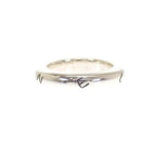 Chanel Logo Ring 925 Sterling Silver Vintage