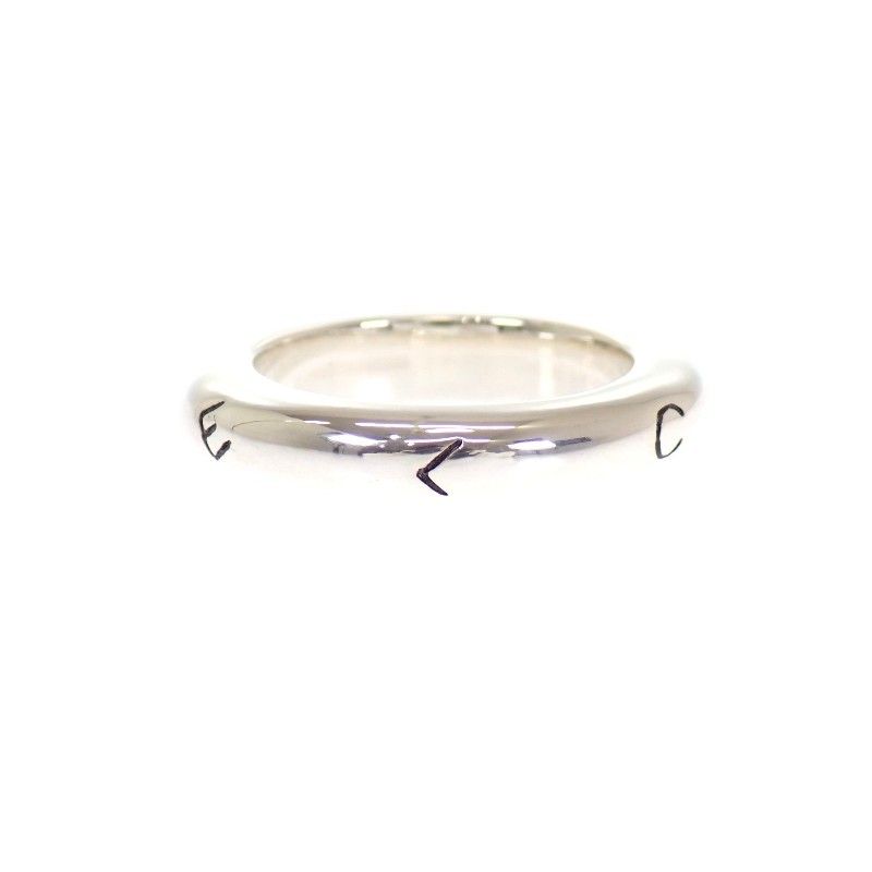 Chanel Logo Ring 925 Sterling Silver Vintage