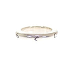 Chanel Logo Ring 925 Sterling Silver Vintage