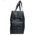 Chanel Tote New Travel Black Nylon Jacquard — view 3