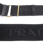 Prada Saffiano Luxe 2-Way Shoulder Bag Black — view 5