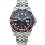 Rolex GMT Master 2 Watch Box SS Black Polished — view 2