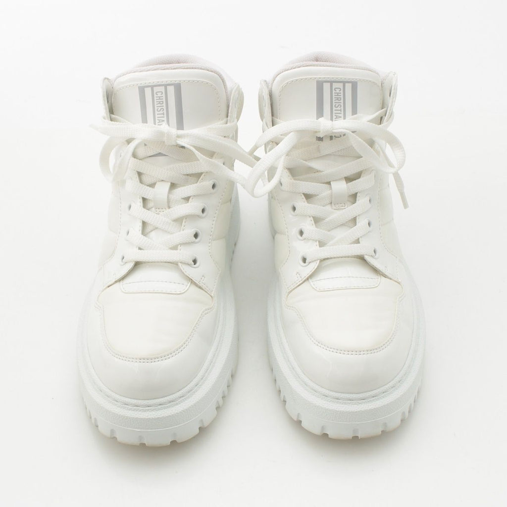 Dior High Cut Sneakers Shoes D-player White — view 2