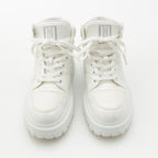 Dior High Cut Sneakers Shoes D-player White — view 2
