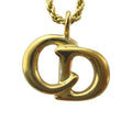Dior Necklace Pendant Logo Gold