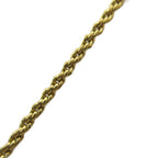 Dior Necklace Pendant Logo Gold — view 6