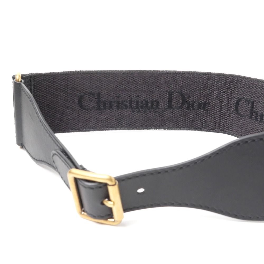 Dior Belt 75 Logo Embroidery — view 3
