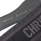 Dior Belt 75 Logo Embroidery — view 5