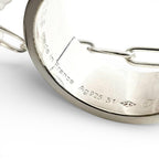 Hermes Alpha Kelly Double Ring Silver 51 To Japanese Rhinoceros