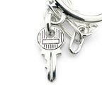 Hermes Alpha Kelly Double Ring Silver 51 To Japanese Rhinoceros