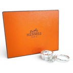 Hermes Alpha Kelly Double Ring Silver 51 To Japanese Rhinoceros