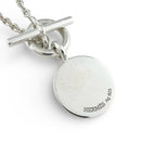 Hermes Amulet Series Exlibris Pendant Necklace 40 cm Silver — view 4