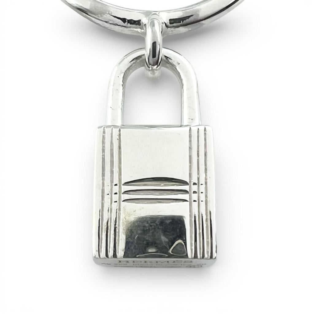 Hermes Amulet Cadena Ring Silver