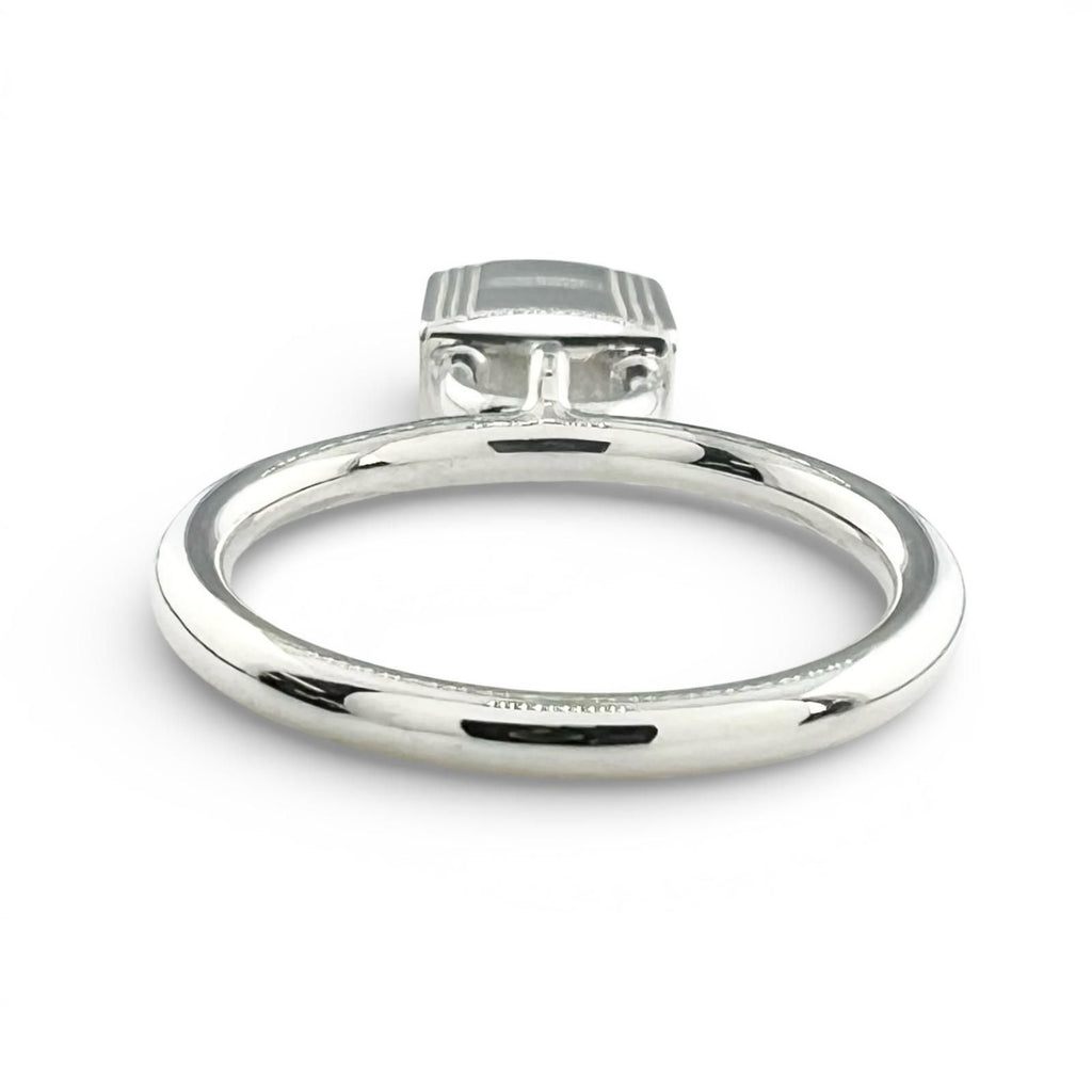 Hermes Amulet Cadena Ring Silver