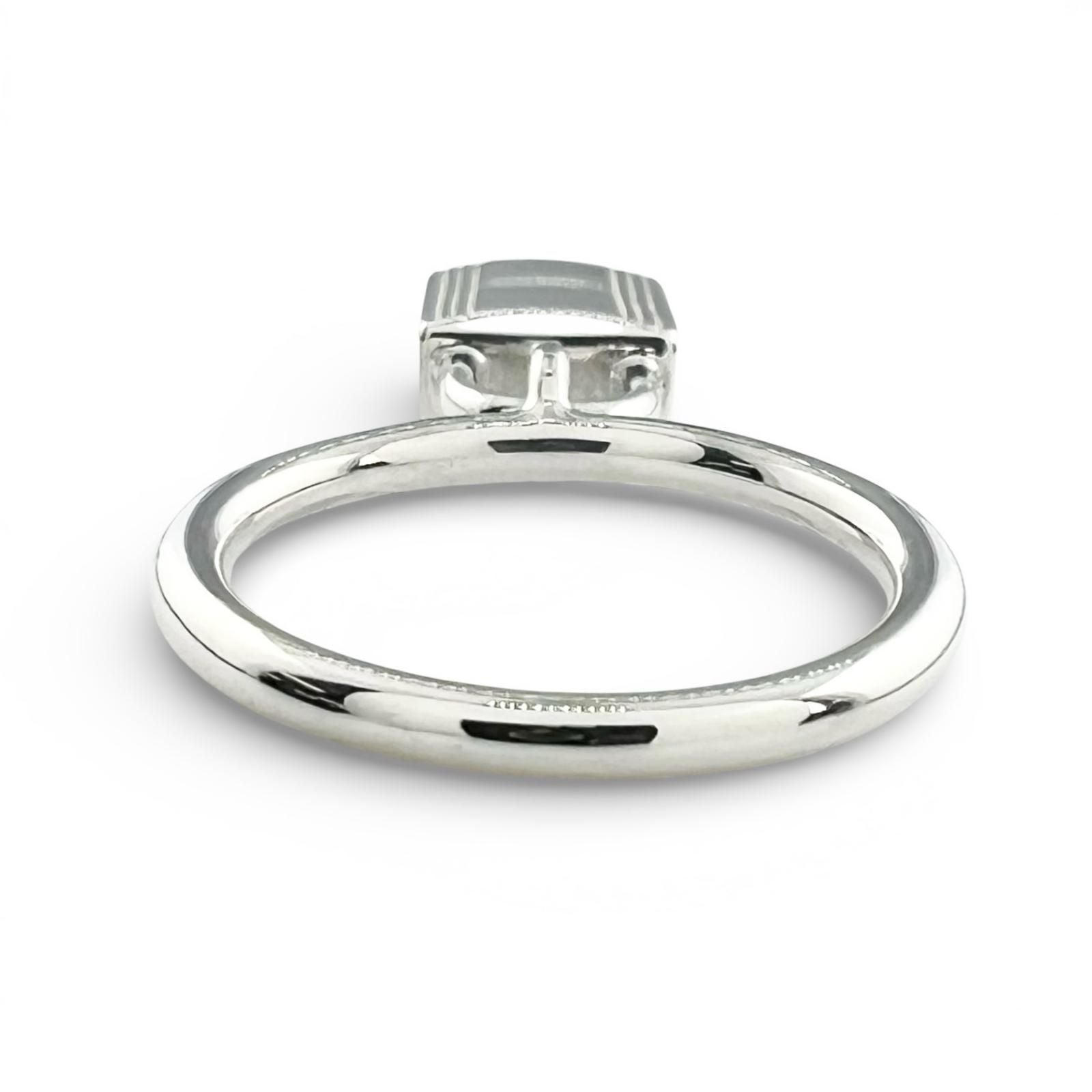 Hermes Amulet Cadena Ring Silver