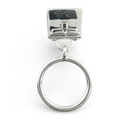 Hermes Kelly Amulet Ring Silver 48 Box Case