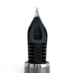 Louis Vuitton Jet Ligne NIB 18k M NIB Fountain Pen Metallic Gray Silver — view 5
