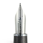 Louis Vuitton Jet Ligne NIB 18k M NIB Fountain Pen Metallic Gray Silver — view 4