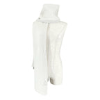 Chanel Cashmere Sequin Decoration Logo Scarf — view 2