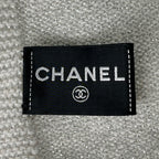 Chanel Cashmere Sequin Decoration Logo Scarf — view 5