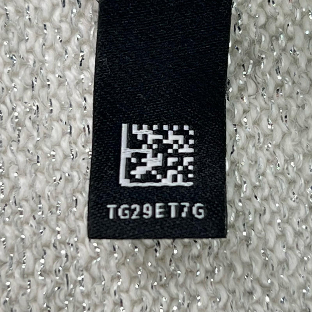 Chanel Cashmere Sequin Decoration Logo Scarf — view 7