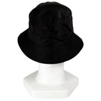 Hermes Motsch Lift Embroidery Nylon Bucket Hat Dark Brown 56 — view 4