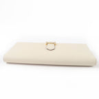 Hermes Bearn Souffle Chevre Misor Nata Gold Wallet — view 4